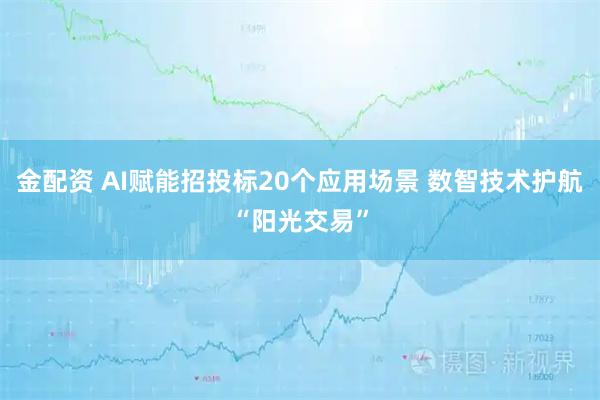 金配资 AI赋能招投标20个应用场景 数智技术护航“阳光交易”
